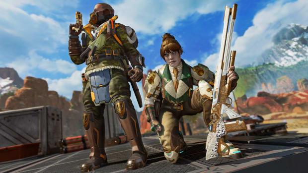 Wraith and Caustic Apex Legends